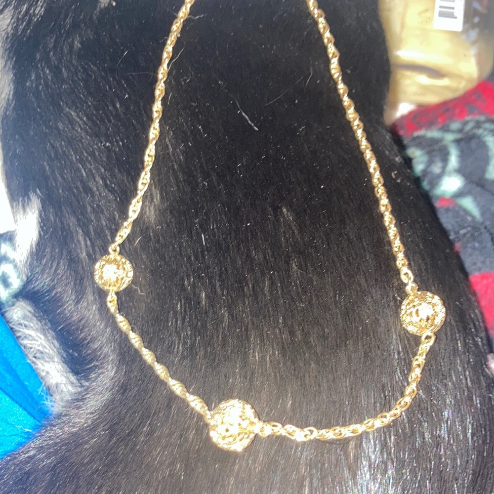 Vintage Past Present Future Necklace